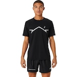 Camiseta Asics Lite-Show - Masculina PRETO