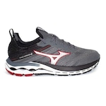 Tênis Mizuno Wave Legend 2 - Masculino CINZA/VERMELHO