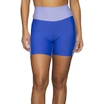 Bermuda Run More Blocking Compression - Feminina AZUL