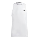 Camiseta Regata adidas Treino Logo - Masculina BRANCO