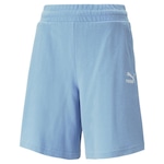 Shorts Puma Classics High Waist - Feminina AZUL CLA/AZUL