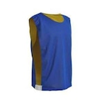 Colete Play Fair Dupla Face - Adulto AZUL CLA/AMARELO