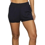 Shorts 2 em 1 Run More Running - Feminino PRETO