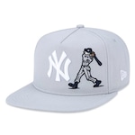 Boné New Era 950 New York Yankees Freestyle - Snapback - Adulto CINZA