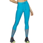 Calça Legging Run More Blocking One Tone - Feminina AZUL