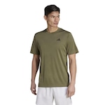 Camiseta adidas Train Essentials Seasonal Camo - Masculina VERDE