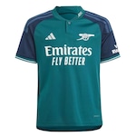 Camisa Arsenal Iii 23/24 adidas - Infantil VERDE