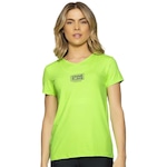 Camiseta Run More Deco V - Feminina VERDE