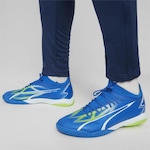 Chuteira Futsal Puma Ultra Match It Bdp - Adulto AZUL ESC/VERDE CLA