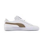 Tênis Puma Basket Classic XXI - Unissex BRANCO/AMARELO