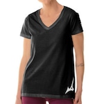 Camiseta Mizuno Big Logo - Feminino PRETO