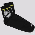 Meias do Santos Rikam Cano Médio Escudo - 38 a 43 - Masculina PRETO