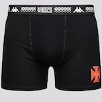 Cueca Boxer do Vasco Kappa - Adulto PRETO