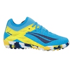 Chuteira Society Penalty RX Locker Y-3 - Adulto Azul/Amarelo