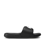 Chinelo Slide Lacoste Croco 1.0 - Adulto PRETO/BRANCO