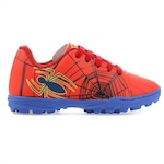 Chuteira Society Dray Marvel 4093 Homem Aranha - Infantil VERMELHO