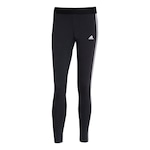 Calça Legging adidas W 3S Leg - Feminina PRETO/BRANCO