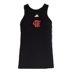 Camiseta Regata do Flamengo adidas - Masculina PRETO