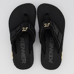 Chinelo Kenner Kivah Full Force Gold - Masculino PRETO