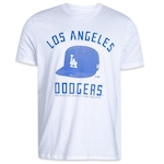 Camiseta New Era Mlb Los Angeles Dodgers All Building - Masculina BRANCO