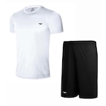 Conjunto Penalty X com Camiseta + Bermuda - Masculina BRANCO/PRETO