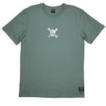 Camiseta Oakley Back To Skull Tee Caveira Original - Masculina VERDE