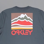 Camiseta Oakley Edição Limitada Wide Graphic Tee - Masculina CINZA