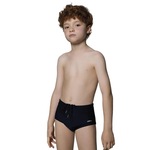 Sunga Selene Lateral Larga - Infantil PRETO