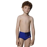 Sunga Selene Lateral Larga - Infantil AZUL