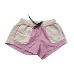 Shorts Baw Clothing Block Color Acquat - Unissex BRANCO