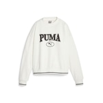 Blusão Puma Squad Crew Warm Feminino CINZA