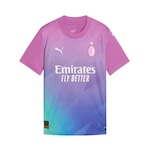 Camisa Ac Milan 23/24 Third Puma - Infantil ROSA