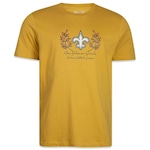 Camiseta New Era Nfl New Orleans Saints Rooted Nature - Masculina AMARELO