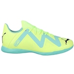 Chuteira Futsal Puma Future Play - Adulto VERDE/PRETO