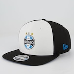 Boné Aba Reta do Grêmio New Era Diamond 950 - Snapback - Adulto BRANCO