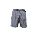 Bermuda Fila Side Block III - Masculina CINZA/PRETO