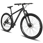 Bicicleta Aro 29 Absolute Nero Aluminio Câmbios Shimano 21V Freio a Disco CINZA ESCURO/PRETO