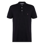 Camisa Polo Tommy Hilfiger Slim Im 1985 - Masculina PRETO