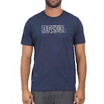 Camiseta Rip Curl Front Repeater - Masculina AZUL ESCURO