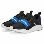 Tênis Puma Bmw Motorsport Wired Cage - Masculino PRETO/AZUL