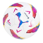 Mini Bola Puma Orbita Laliga 1 23/24 - Adulto BRANCO/ROSA