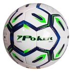 Bola de Futebol de Campo Poker Extra 32 Gomos Onyx AZUL ESC/VERDE