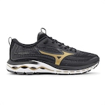 Tênis Mizuno Wave Nitron 2 - Masculino PRETO/OURO