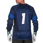 Camisa de Goleiro Poker Sublimada Daydream Ml - Masculina AZUL