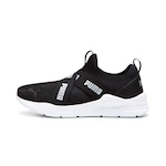 Tênis Puma Wired Run Slip-On Wns BDP - Feminino PRETO/CINZA