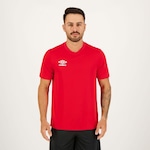 Camiseta Umbro Striker Premium - Masculina VERMELHO