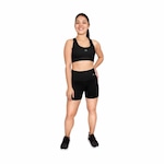 Conjunto Muvin Basic com Short + Top Nadador - Feminino PRETO