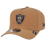 Boné Aba Curva New Era Nfl Las Vegas Raiders - Snapback - Adulto MARROM/PRETO