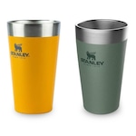 Kit Copos Térmicos de Stanley Pint - 473ml - 2 Unidades Amarelo/Verde