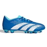 Chuteira de Campo adidas Predator 23 4 - Adulto BRANCO/AZUL